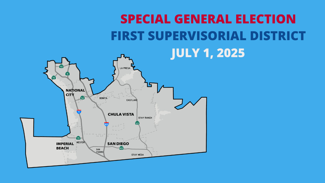 Banner displaying 'Election Results' with the SDVOTE logo beneath