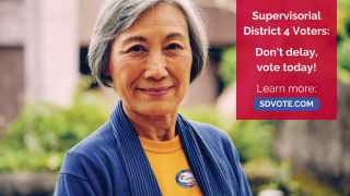 Don't delay. Vote today!