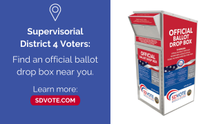 Find an official drop box near you.