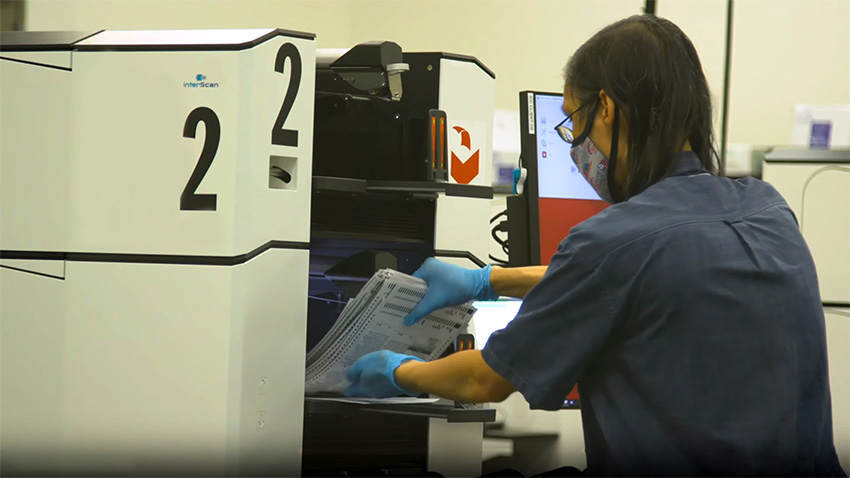 Behind the scenes video on election night, Nov 2020