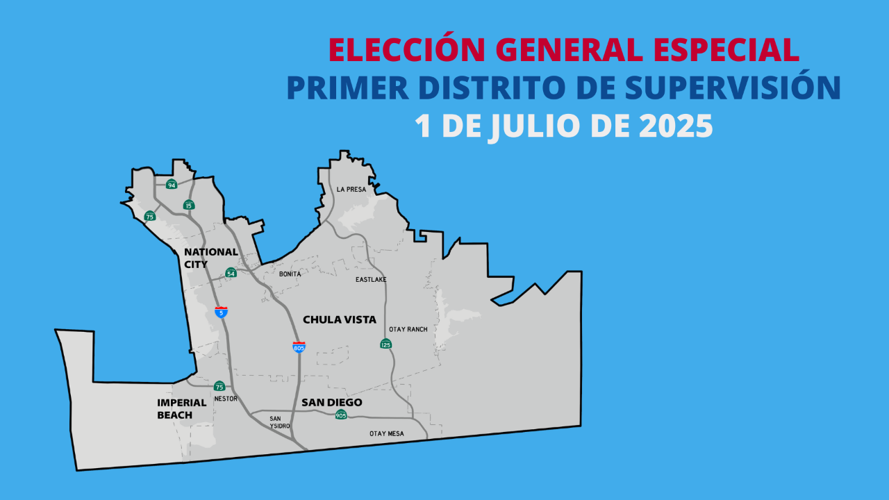 Supervisorial District 1 map.