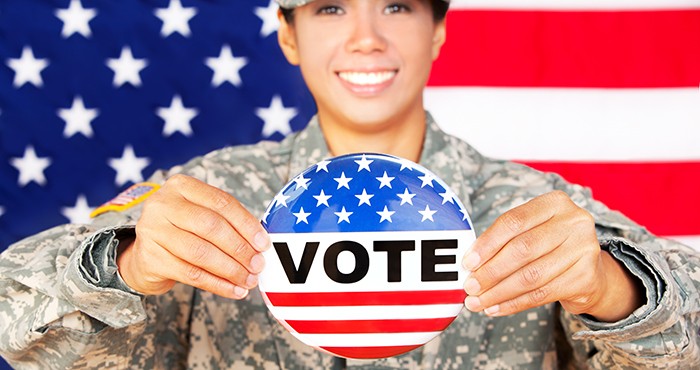 Votación de votantes militares y en el extranjero