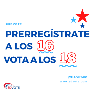 Prerregistrate a los 16 vota a los 18