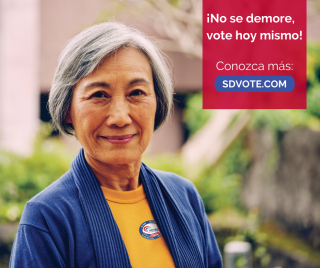 ¡No se demore, vote hoy mismo!