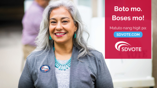 Your vote. Your voice! Learn more: SDVote.com