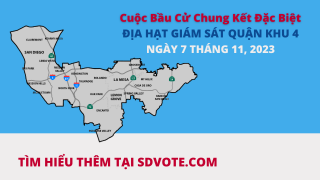 Cuộc Bầu Cử Chung Kết Đặc Biệt Địa Hạt Giám Sát Quận Khu 4, ngày 7 tháng 11, 2023