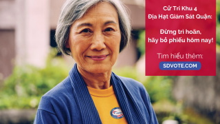Đừng trì hoãn, hãy bỏ phiếu hôm nay!